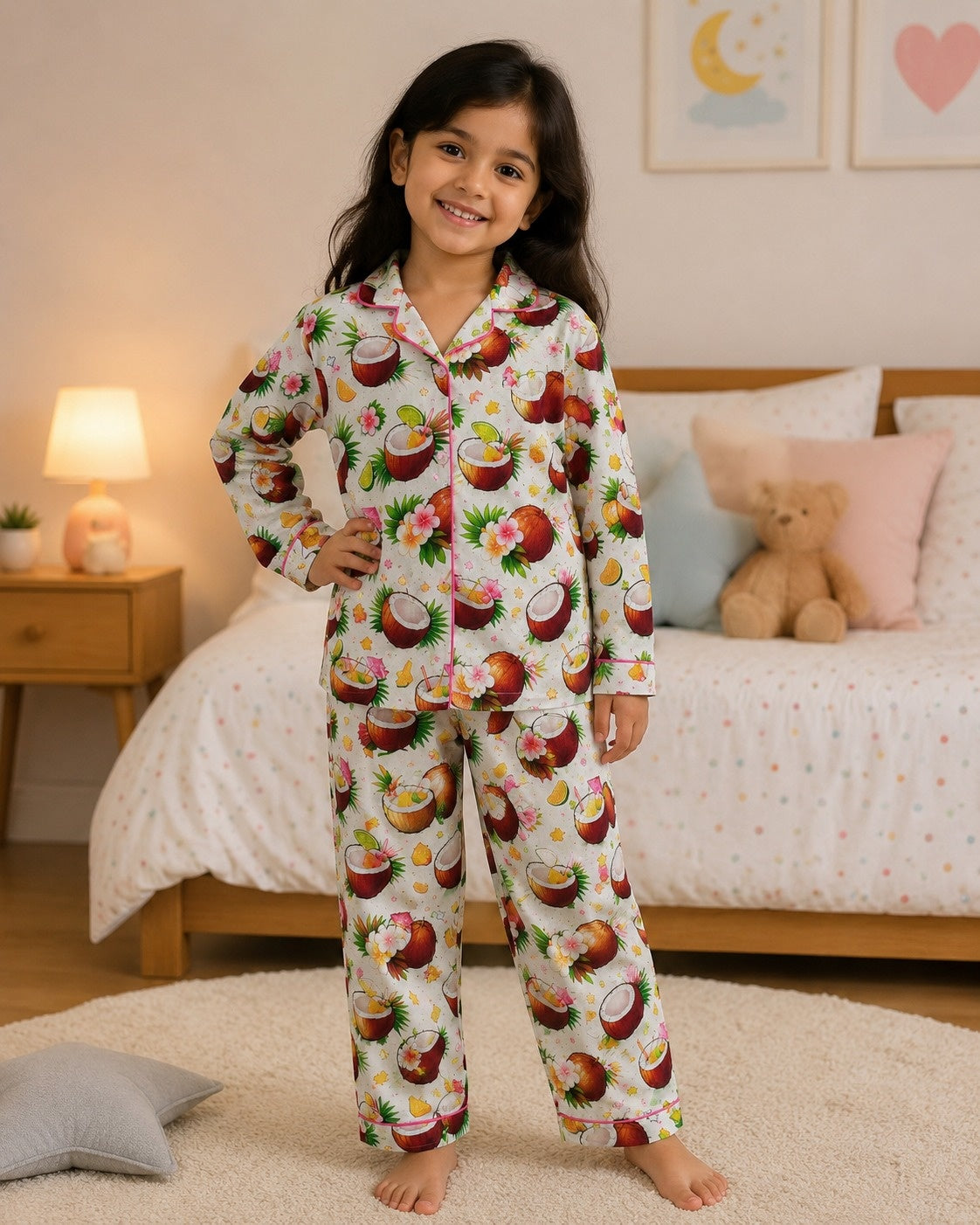 Woodland Deer Kids Pajama Set